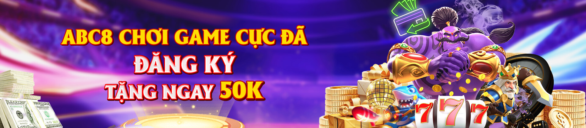 Abc8 chơi game cực đã tặng 50k